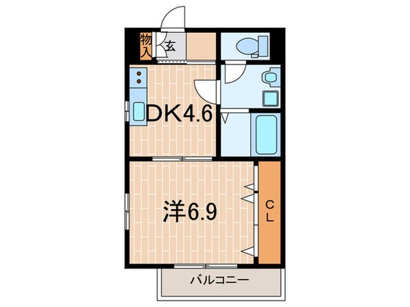 Ｐａｒｋｓ大久保の物件間取画像